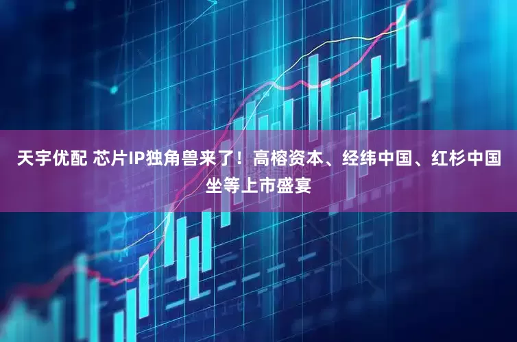 天宇优配 芯片IP独角兽来了！高榕资本、经纬中国、红杉中国坐等上市盛宴